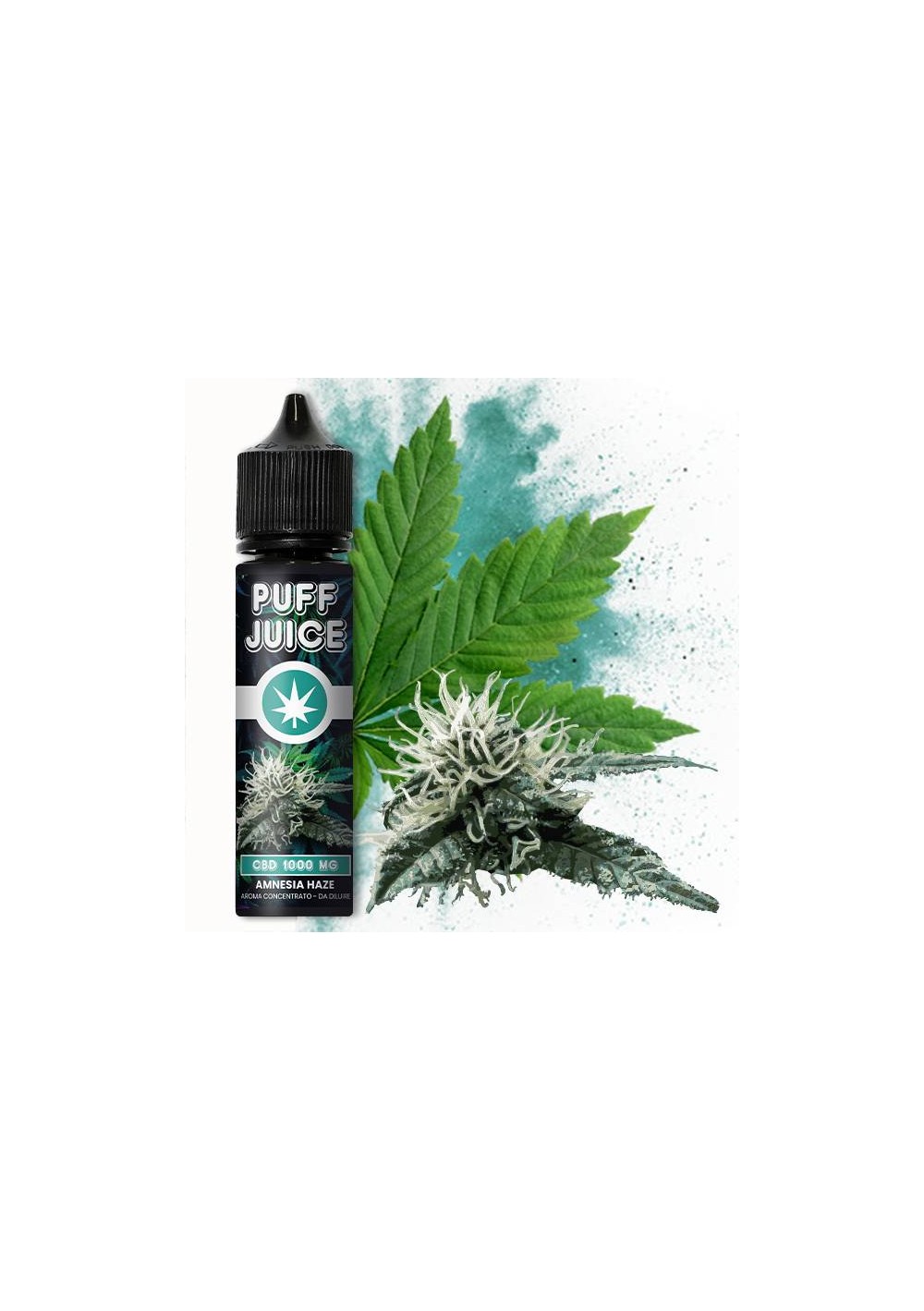 Puff Juice - Aroma Amnesia Haze + Glicerolo - CBD 1000mg - 40ml