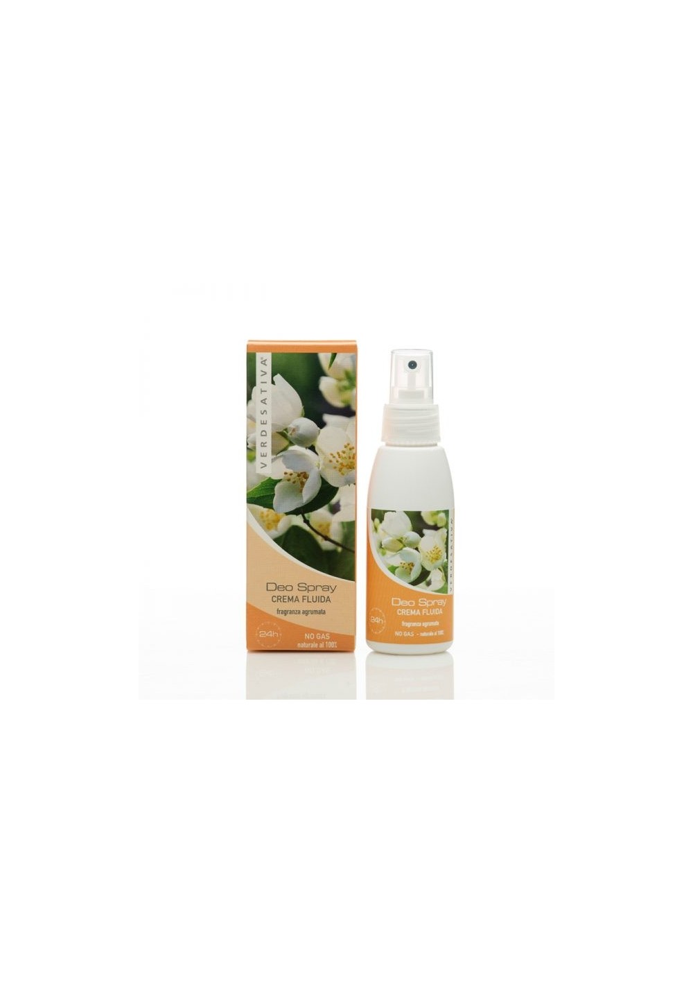 Deodorante Spray Crema Fluida Agrumata ml 100 no gas - Verdesativa Bagno Doccia