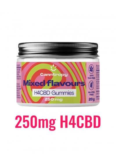 H4CBD Fruit Gummies Flavour Mix, 10 pcs - Canntropy