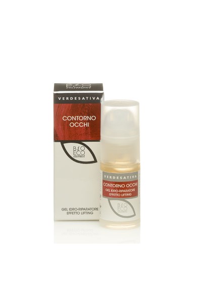 Contorno Occhi Gel Idroriparatore Effetto Lifting ml15 - Verdesativa Linea Viso e Bio Cosmesi