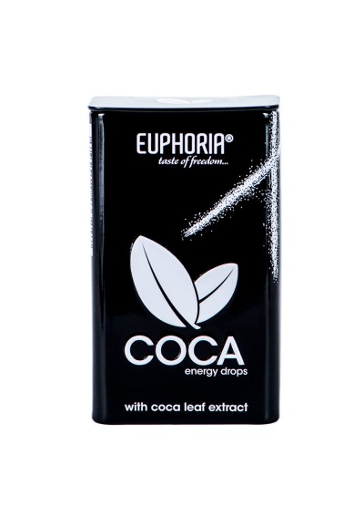 Gocce di Menta con Foglie di Coca, Energizzante - Euphoria