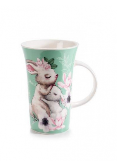 Tazza Grande Coniglio Bunny Verde - Design 360°