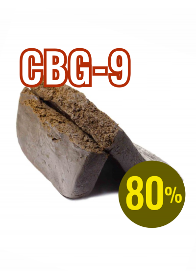 CBG-9 Hash - Afghan Kush 80% CBG9 - Premium Hashish - Estratto naturalmente