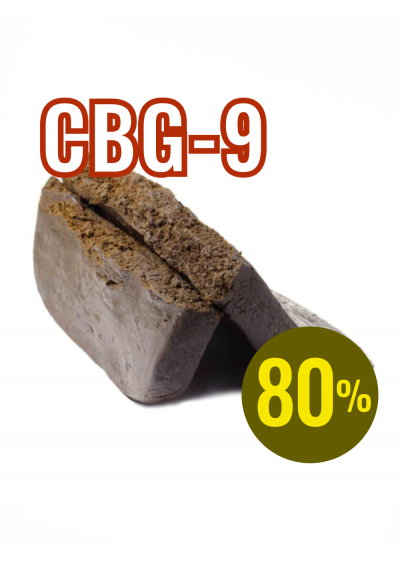 CBG-9 Hash - Afghan Kush CBG9 Quality 80% - Premium Hashish - Naturally extracted