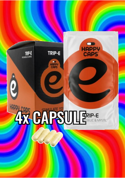 Happy Caps - Trip-E Psychedelic & Mystic Capsule - 4 Caps