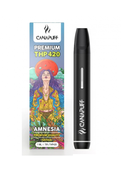 THP420 Dispositivo Usa e Getta 97% - Amnesia, 1ml, fino a 500 puffs - Canntropy