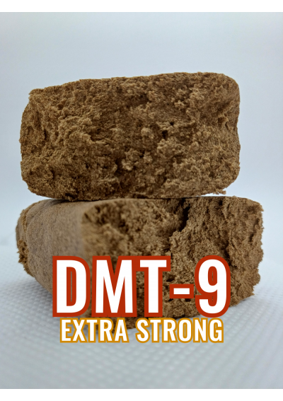 DMT-9 Hash, L.A. Mousse DMT9 - Extra Strong, Dry-Mousse, Sparkling, Compact - Naturally Extracted Hashish