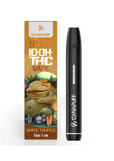 10-OH-THC Vape Device - White Truffle, 1500mg 10-OH-HHC 95% quality, 10 ml - Canntropy