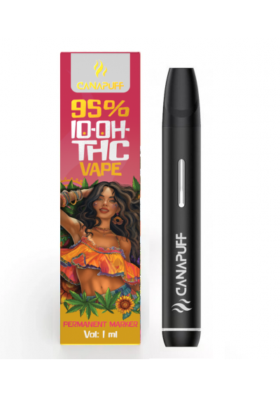 10-OH-THC Dispositivo Vape - Permanent Marker, 1500mg 10-OH-THC qualità 95%, 10 ml - Canapuff