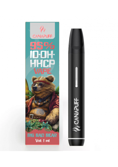 10-OH-HHCP Dispositivo Vape - Big Bad Bear, 1500mg 10-OH-HHCP qualità 95%, 10 ml - Canapuff