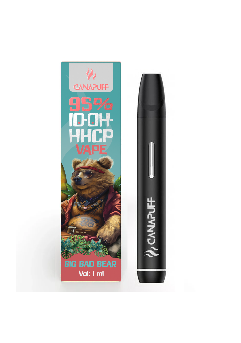 10-OH-HHCP Dispositivo Vape - Big Bad Bear, 10-OH-HHCP qualità 95%,...