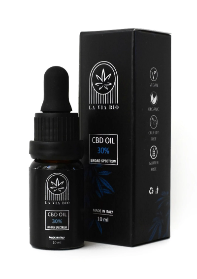 CBD Oil 30% Broad Spectrum - MCTC Oil - CBD Drops - 10ml