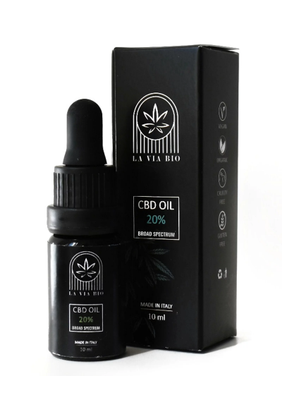 CBD Oil 20% Broad Spectrum - MCTC Oil - CBD Drops - 10ml