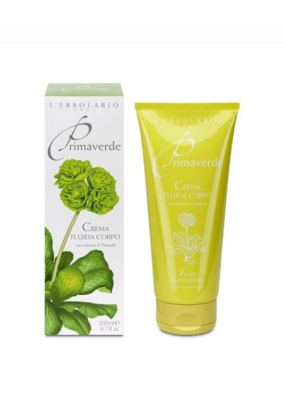 L'Erbolario Primaverde Crema Fluida Corpo 200 mL - L'Erbolario