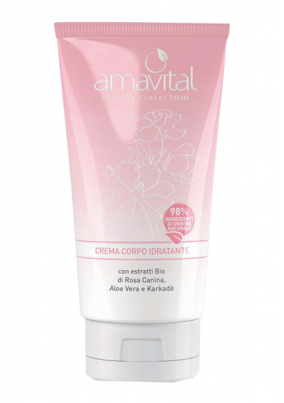 Amavital Crema Corpo con Estratti Bio di Rosa Canina 200 mL - Amavital