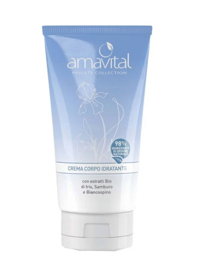 Amavital Crema Corpo con Estratto Bio di Lino 200 mL - Amavital