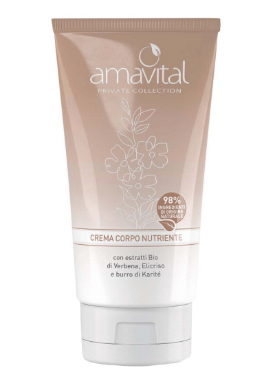 Amavital Crema Corpo con Estratti Bio di Verbena 200 mL - Amavital