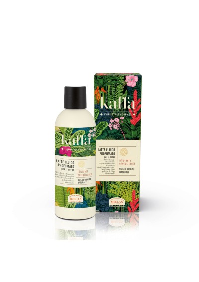 Kaffa, Latte Fluido Profumato Idratante Energizzante, 200 mL - Helan