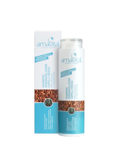 Amavital Shampoo Seboregolatore - Shampoo, 250 mL - Amavital