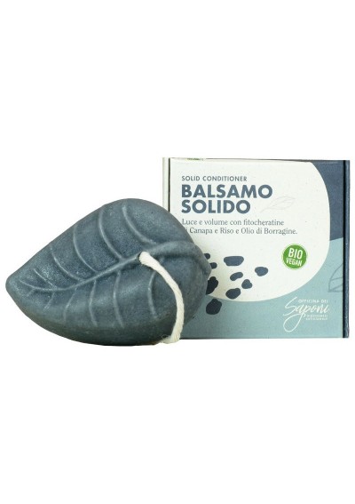 Balsamo Solido Luce e Volume con Fitocheratine Officina dei Saponi - Balsamo, 80 g - Officina dei Saponi