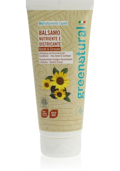 Greenatural Balsamo Con Karitè e Girasole - Balsamo, 250 mL - Greenatural