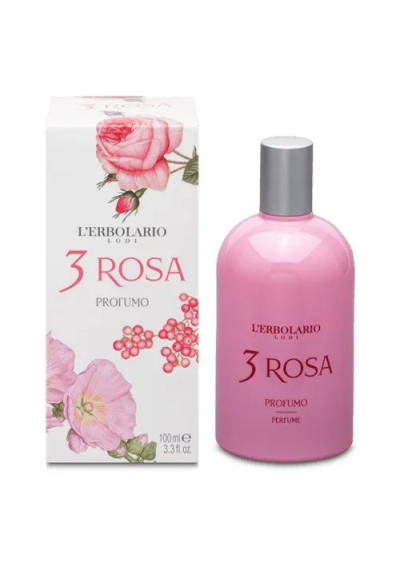 L'Erbolario 3 Rosa Profumo - Profumo, 50 mL - L'Erbolario