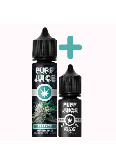 Puff Juice - Aroma Amnesia Haze + Glicerolo - CBD 1000mg - 40ml